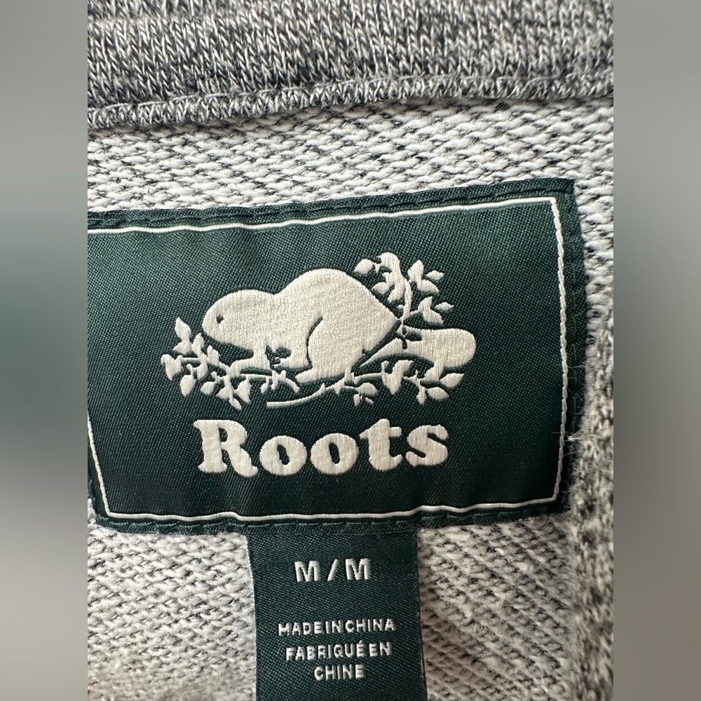 Roots Short Sleeve Hoodie Dress Size Medium - Picture 3 of 3